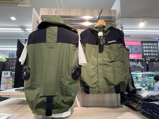 ハピソン(Hapyson) YH-952S-Z 釣リ用空調風神服セット 3Lサイズ-