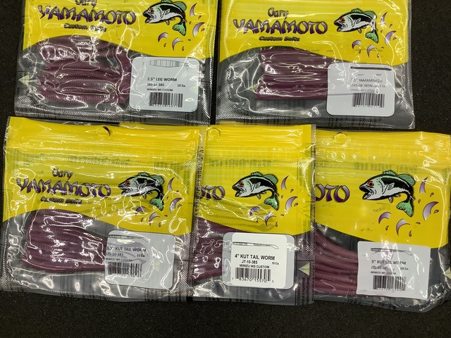 レッグワーム2,5㌅／MIMIZU WS CUSTOM ゲーリーヤマモト 2.5”レッグワーム ミミズWSカスタム - メルカリ