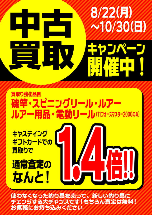 八王子店 [釣具のキャスティング]