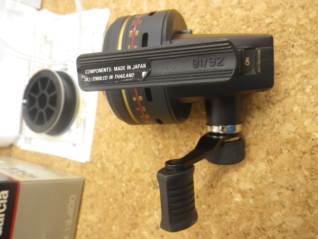 アブガルシア1044を分解整備します。abu garcia 1044 take apart