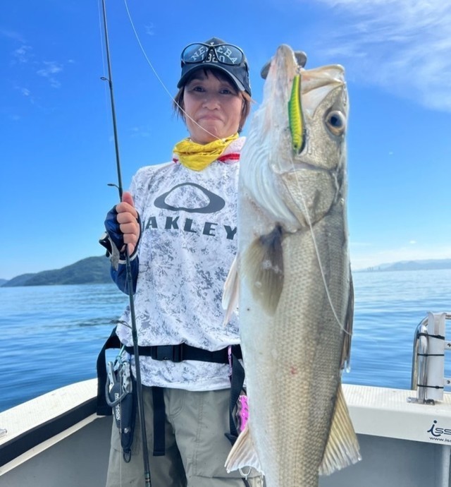 ほあっさんの魚ッチング】ボートシーバスｉｎ真夏の博多湾。 - CLAB