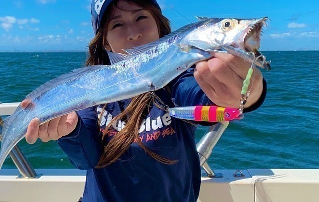 miwaの釣果報告♪】 <キャスティングオリカラ>ジグでタチウオ