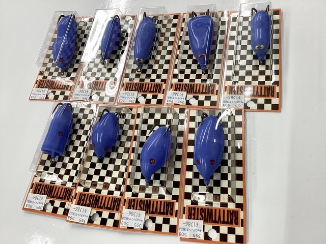 ラッティーツイスターフロッグセット ラッティーツイスター・高井主馬 氏直伝フロッグ製作＆スネーク
