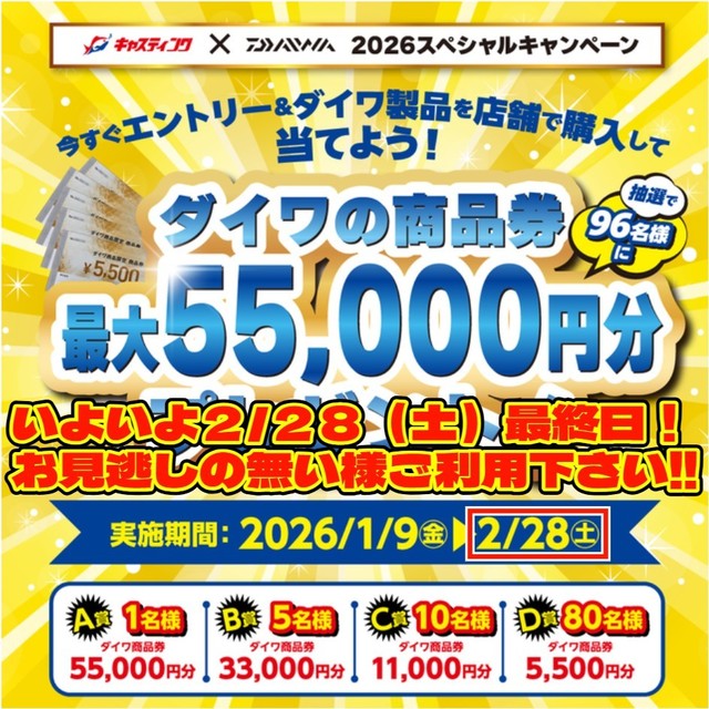 泉バイパス店 [釣具のキャスティング]