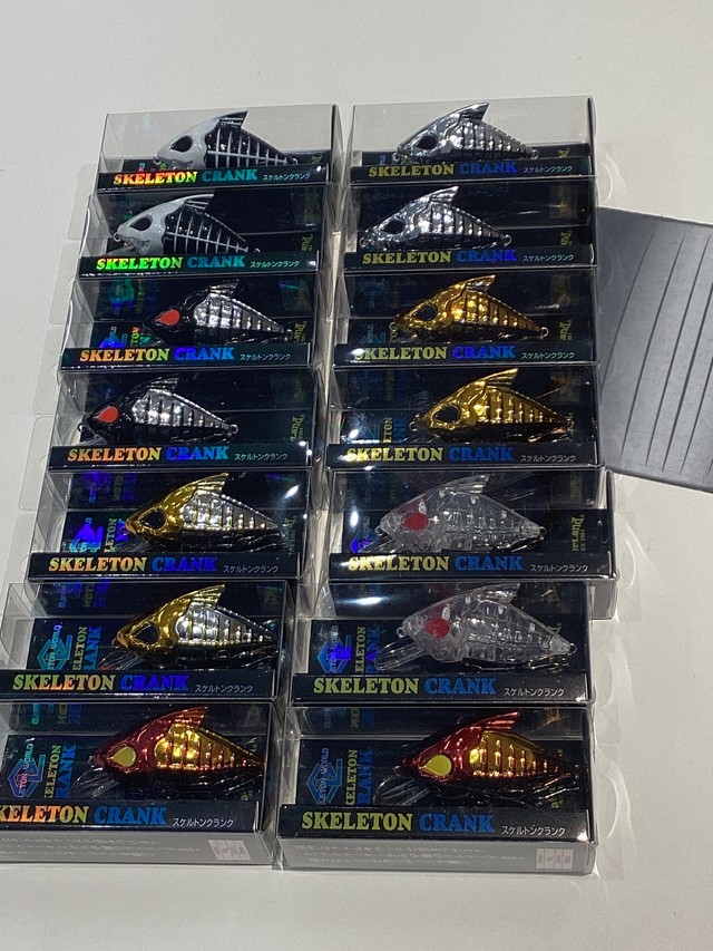ウォーターランド　スケルトンクランク コンプリート10個セット　新品未開封 シュロアモール筑紫野店 [釣具のキャスティング]