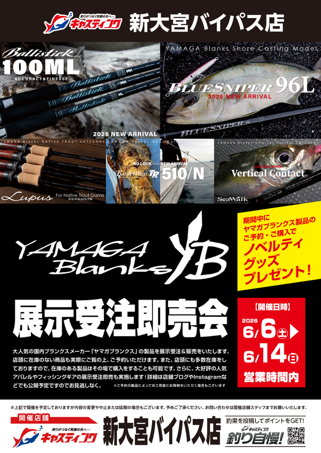 新大宮バイパス店 [釣具のキャスティング]