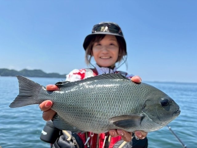 大物釣りさん専用　I.W. Harper Presidents Reserve なべの釣行日誌】大分県 津久見☆ウキフカセで梅雨グレ釣行！ - CLAB