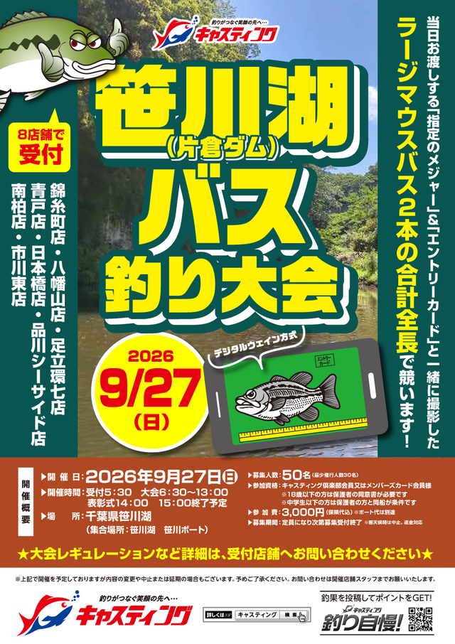 市川東店 [釣具のキャスティング]