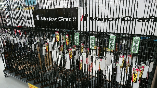 南柏店 釣具のキャスティング