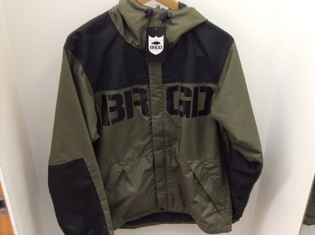 バスブリゲード BRGD マウンテンジャケット 正規完売品❗アウトドア キムケン BRGD FULL ZIP WEATHERPROOF PADDED JACKET - BLACK/CHARCOAL