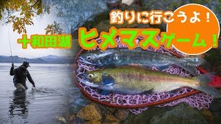 つりにいこうよ 秋田 十和田湖のヒメマスを釣る 思わず釣りに行きたくなる キャスティングtv 釣りに役立つ動画が満載 釣具のキャスティング