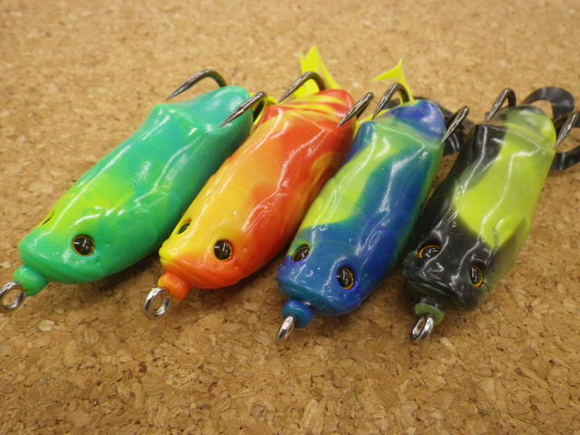 雷魚　フロッグ 楽天市場】雷魚 フロッグ（カラーブラック）（スポーツ